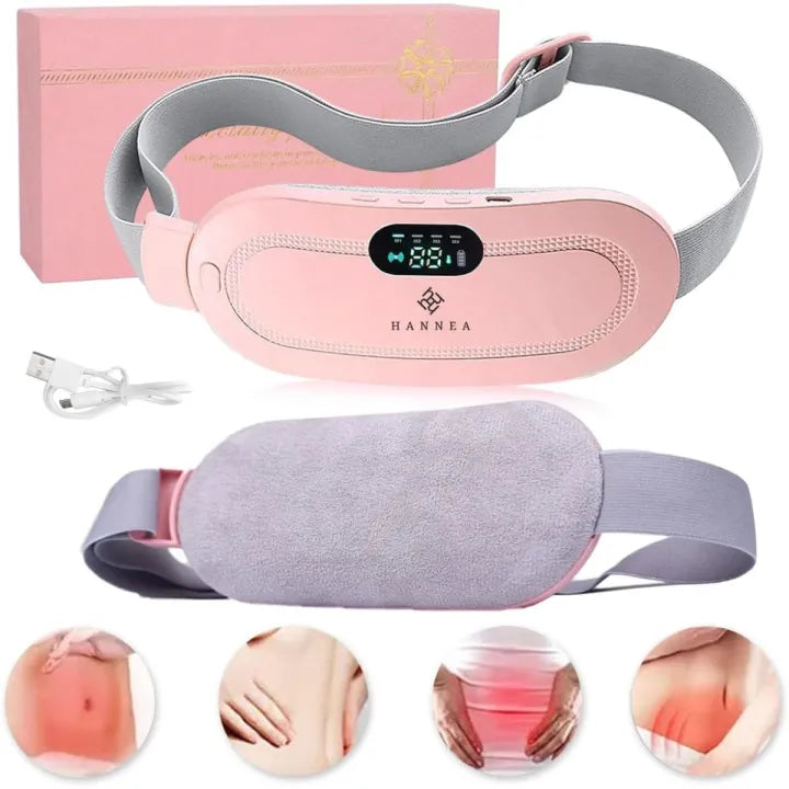 🔥 Heated Comfort Waist Belt with Gentle Massage