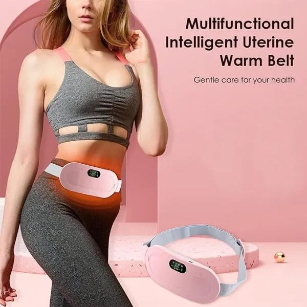🔥 Heated Comfort Waist Belt with Gentle Massage